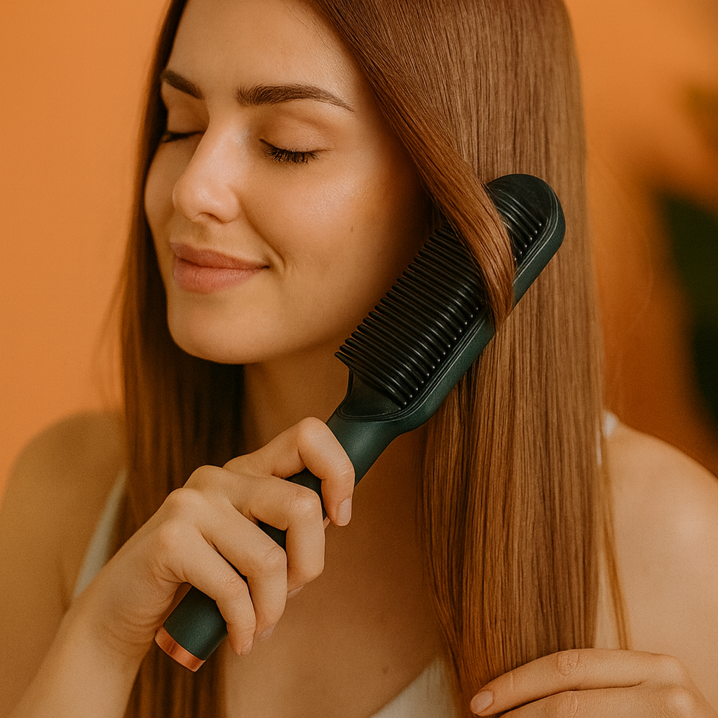 Depiladora Facial + Cepillo Alisador